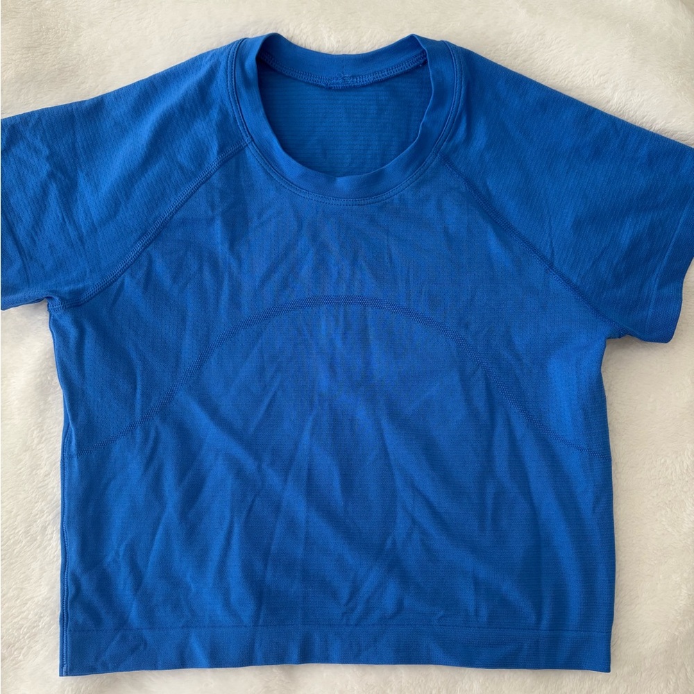 lululemon swiftly cropped shirt